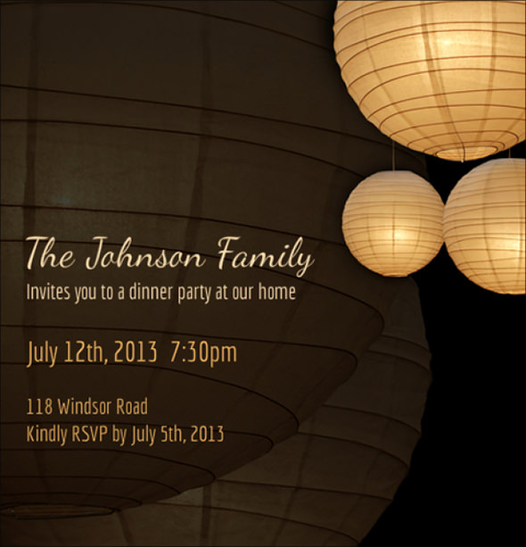 birthday invitation card