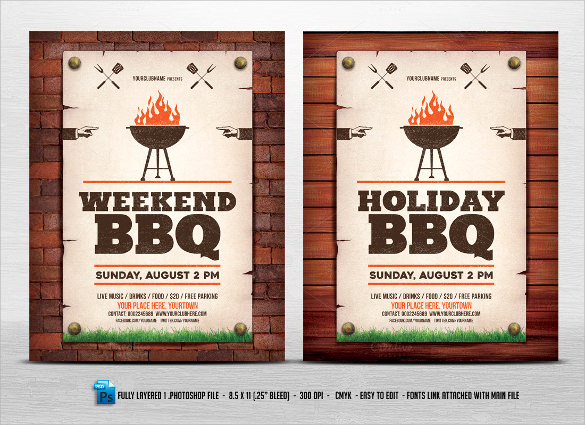 colourful holiday party flyer
