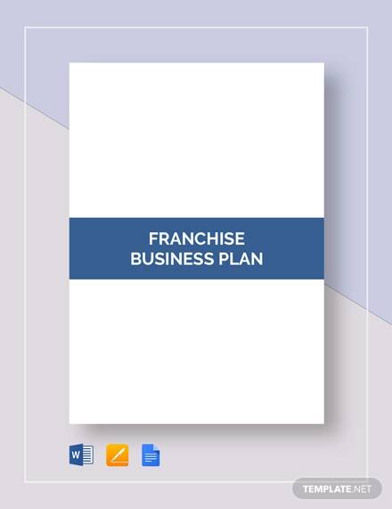 franchise business plan