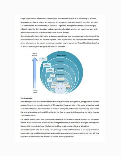 essential facilities management report sample