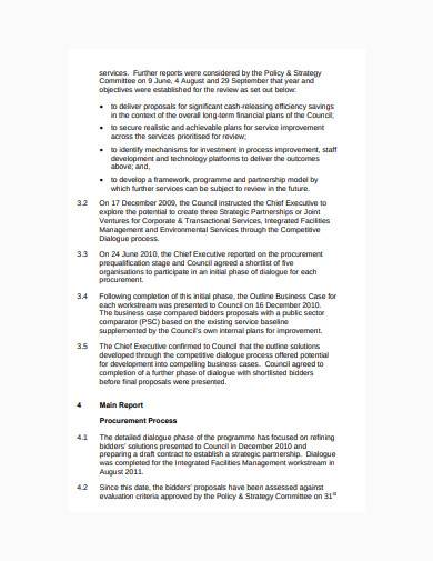 integrated facilities management template